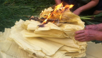 2023清明烧完纸能不能说话2